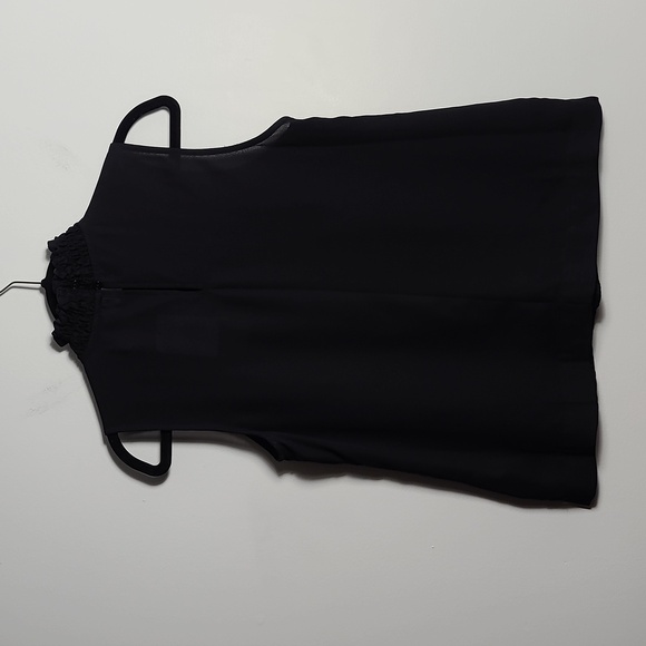 BANANA REPUBLIC NWT Lined Lace Sleeveless Tank Top in Black Size Petite Small - Picture 9 of 14